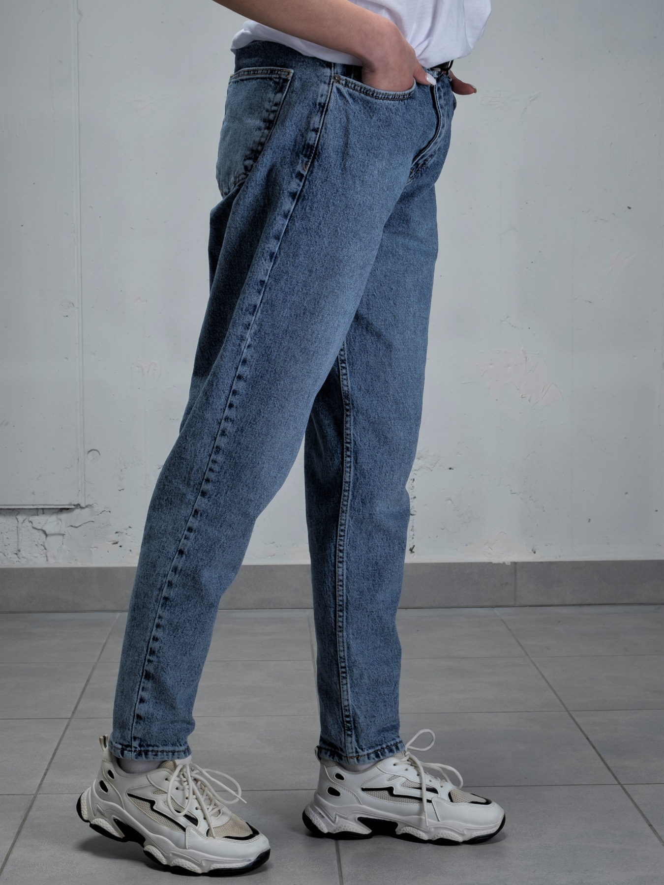 Джинси мом Without модель 8055024 Фото