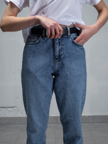 Джинсы мом Without модель 8055024 Фото