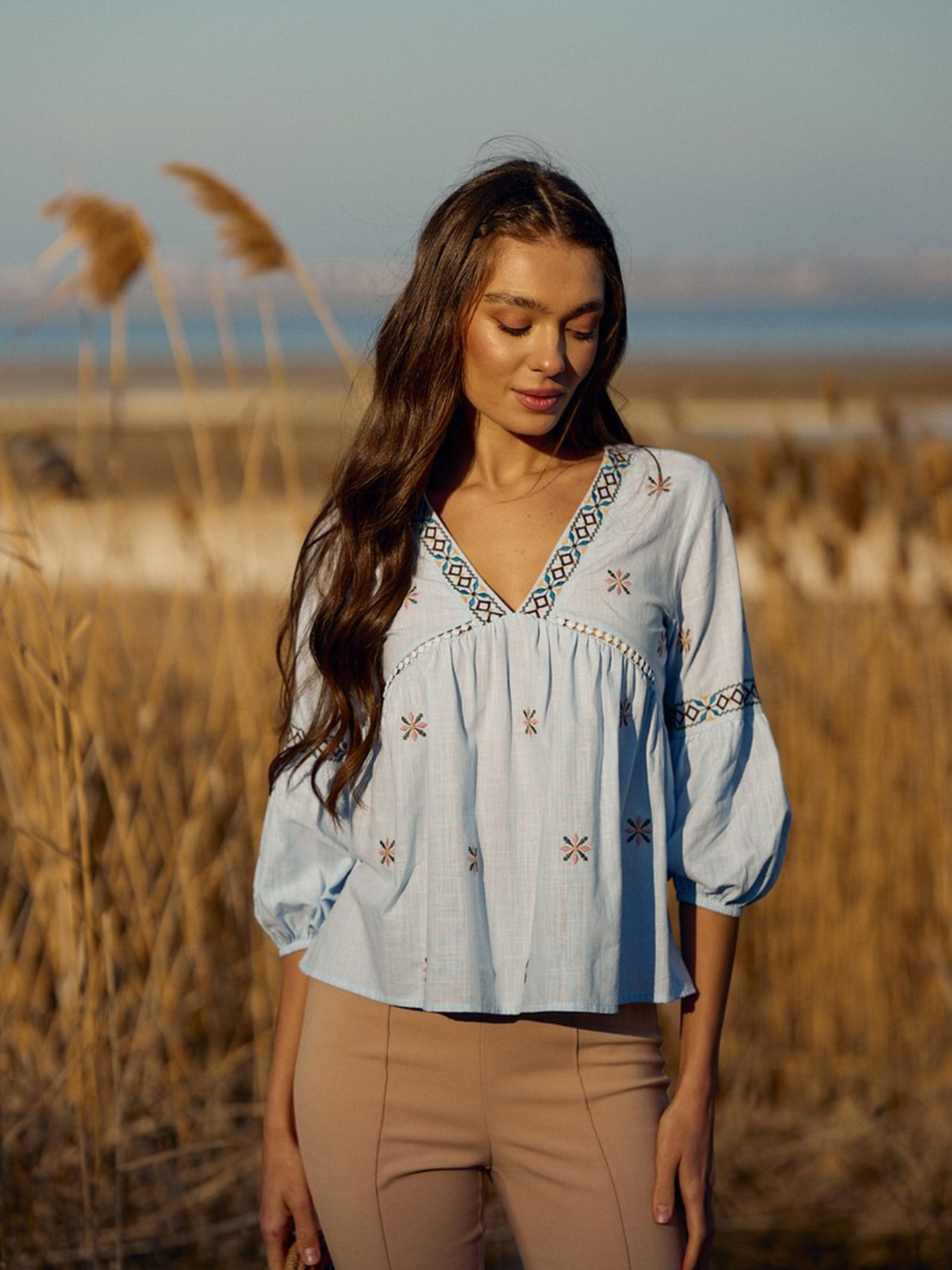Вышитая рубашка Gepur модель 43774 Фото
