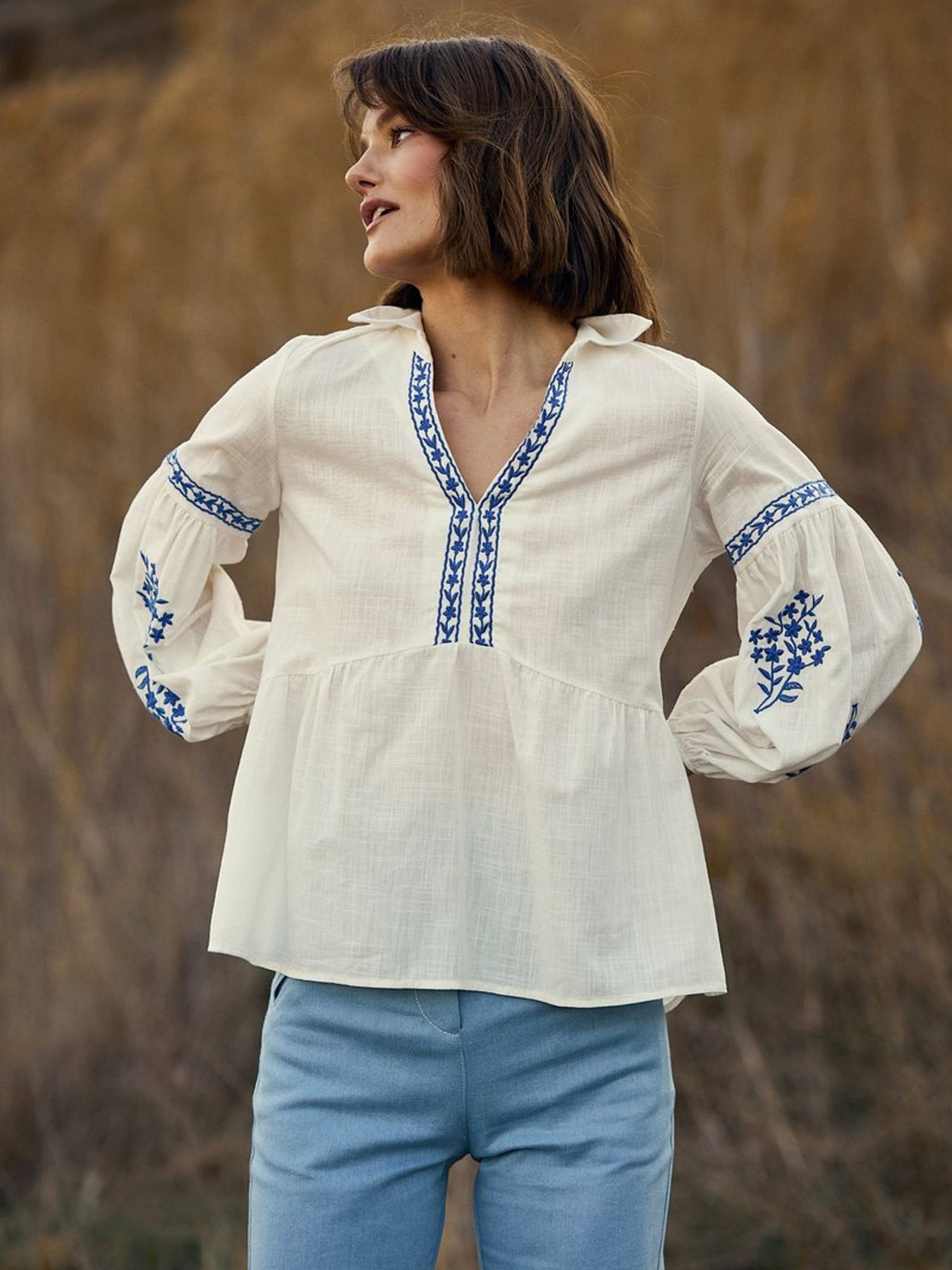 Вышитая рубашка Gepur модель 43779 Фото