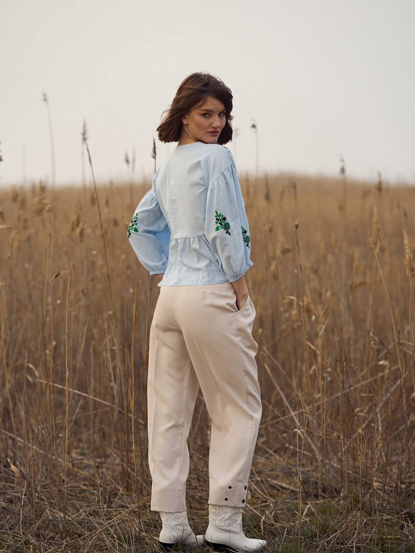 Вышитая рубашка Gepur модель 43784 Фото