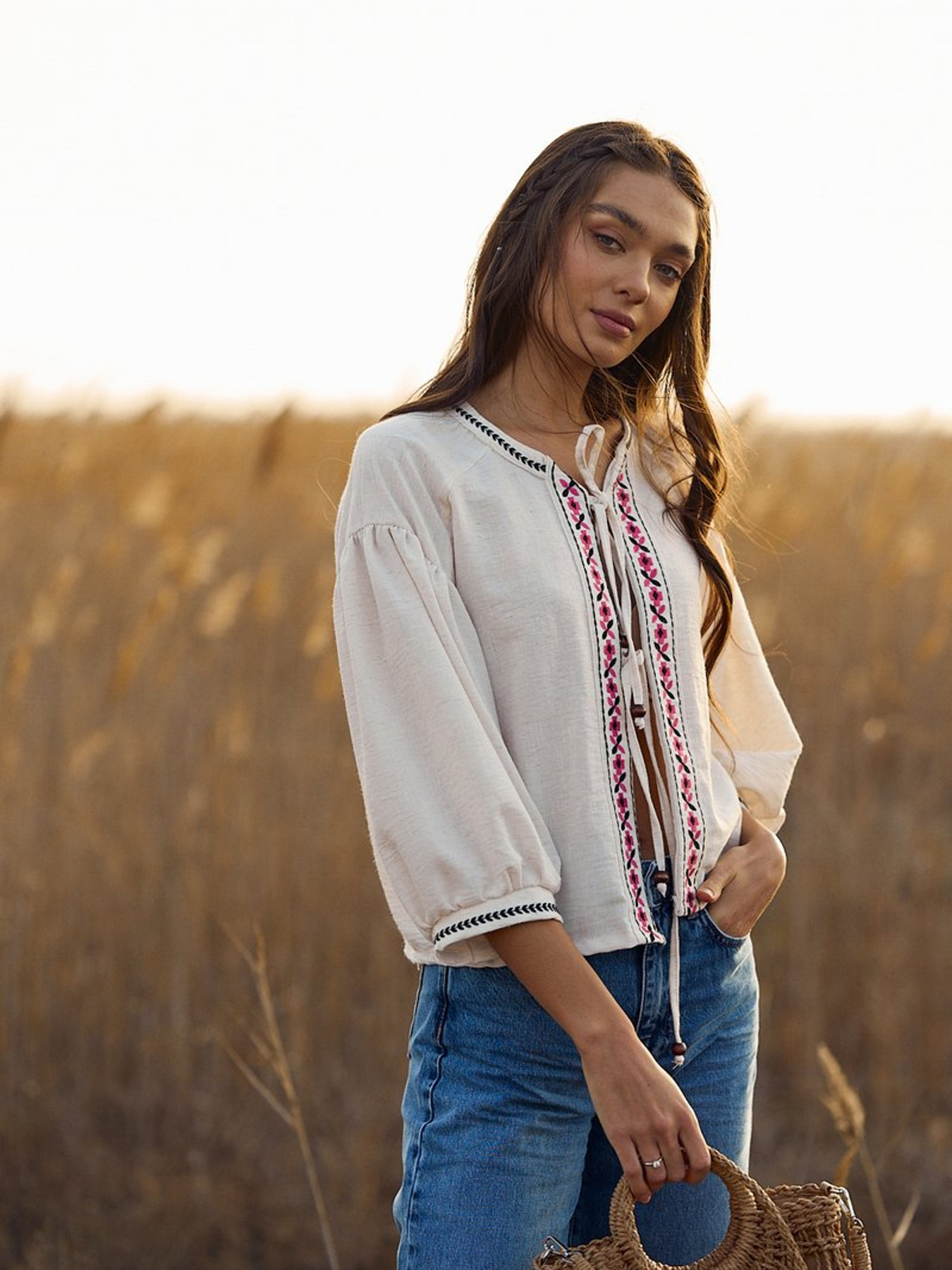 Вышитая рубашка Gepur модель 43789 Фото