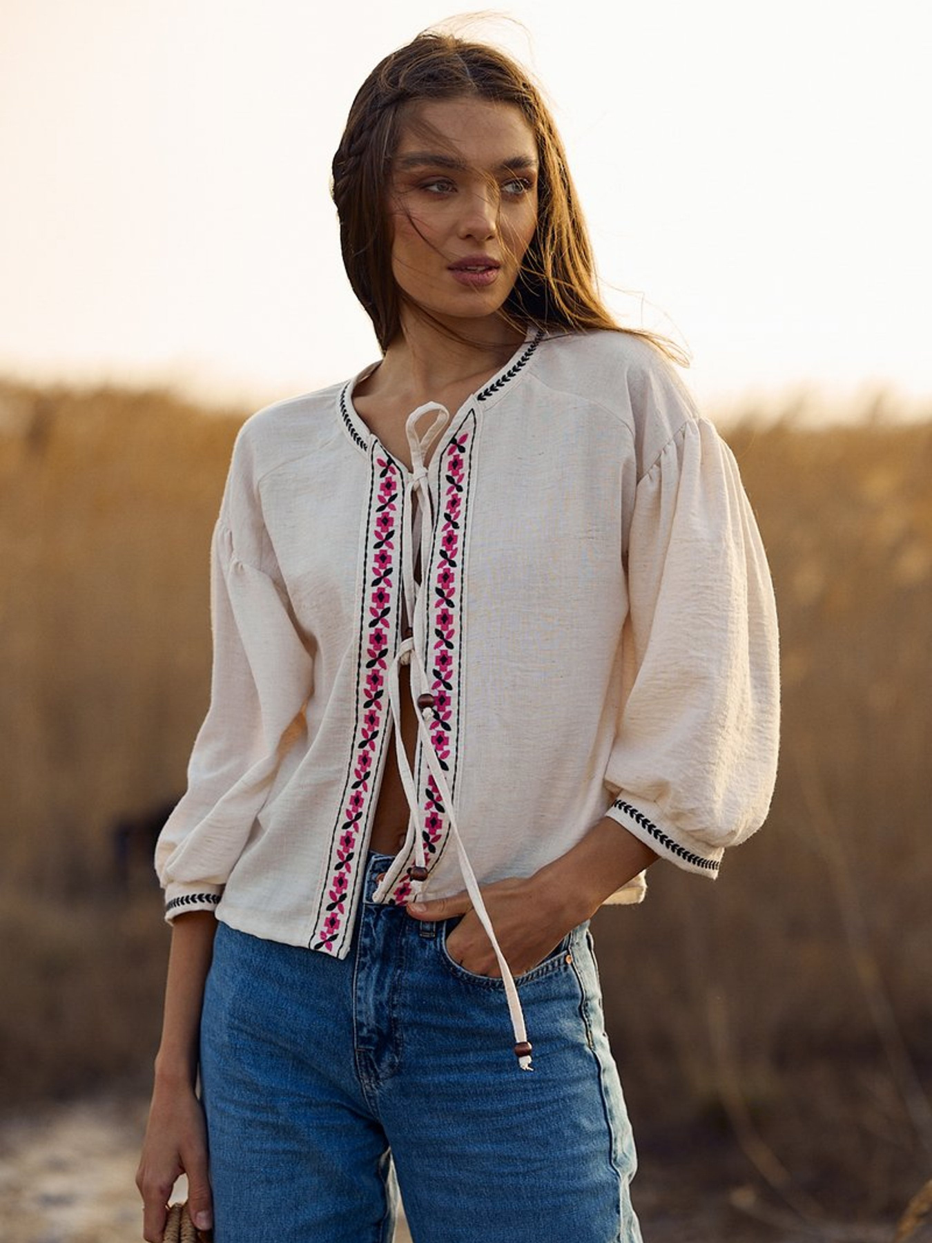 Вышитая рубашка Gepur модель 43789 Фото