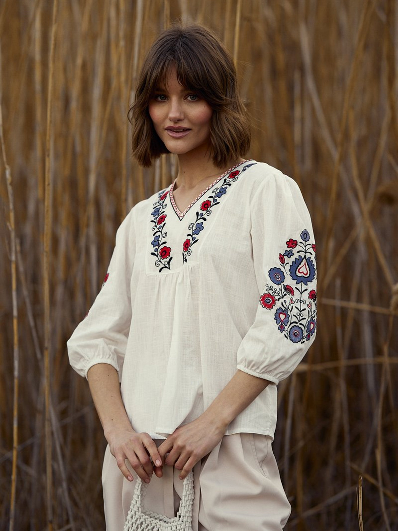 Вышитая рубашка Gepur модель 43792 Фото