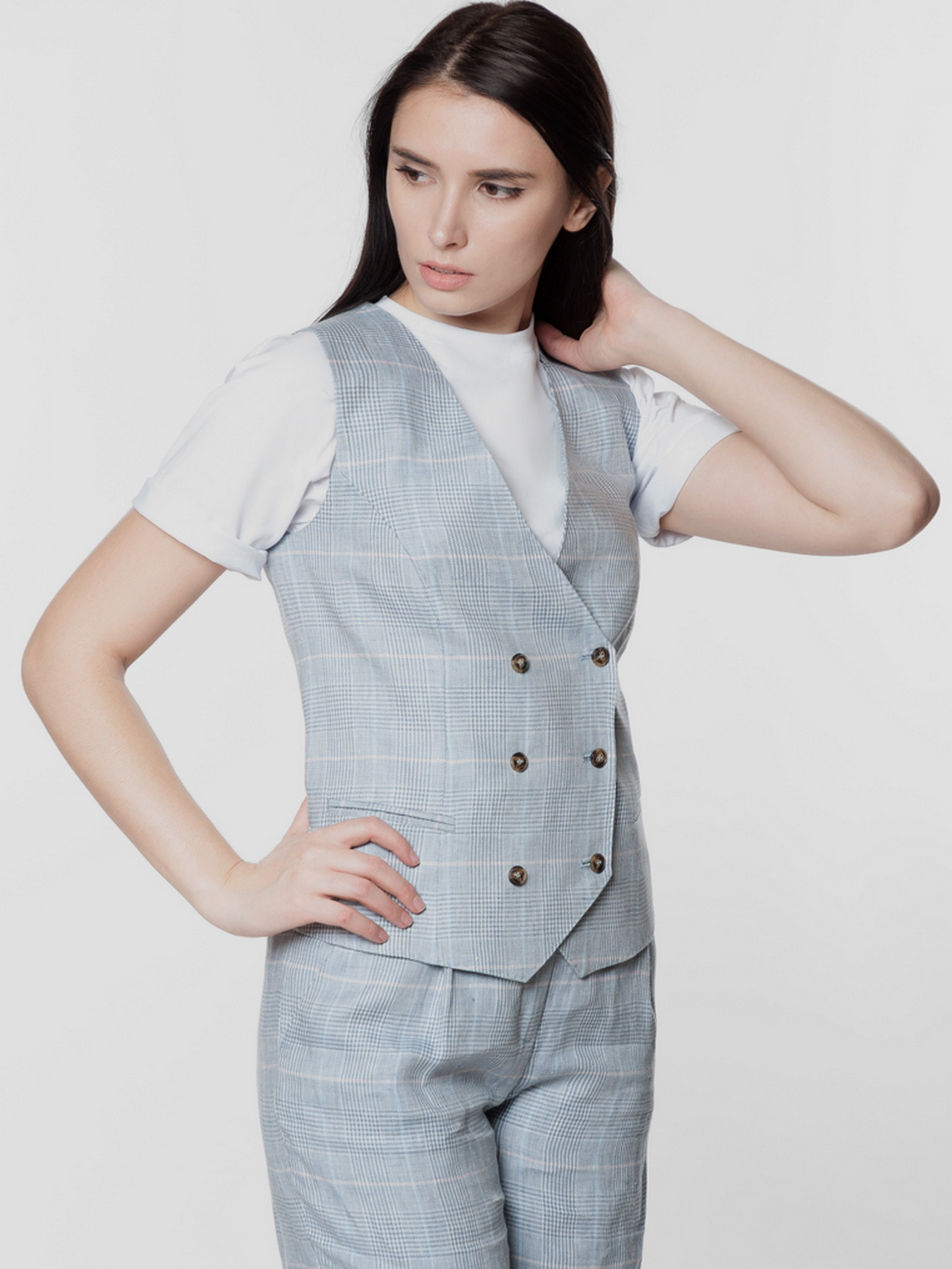 Жилет классический Arber модель ANW20.03.12 Фото