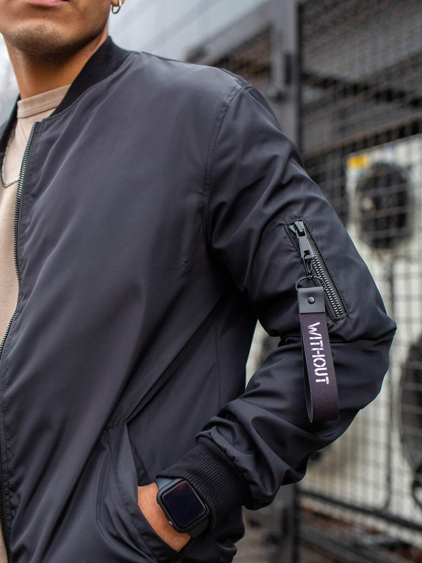 Бомбер Without модель 8042820 Фото