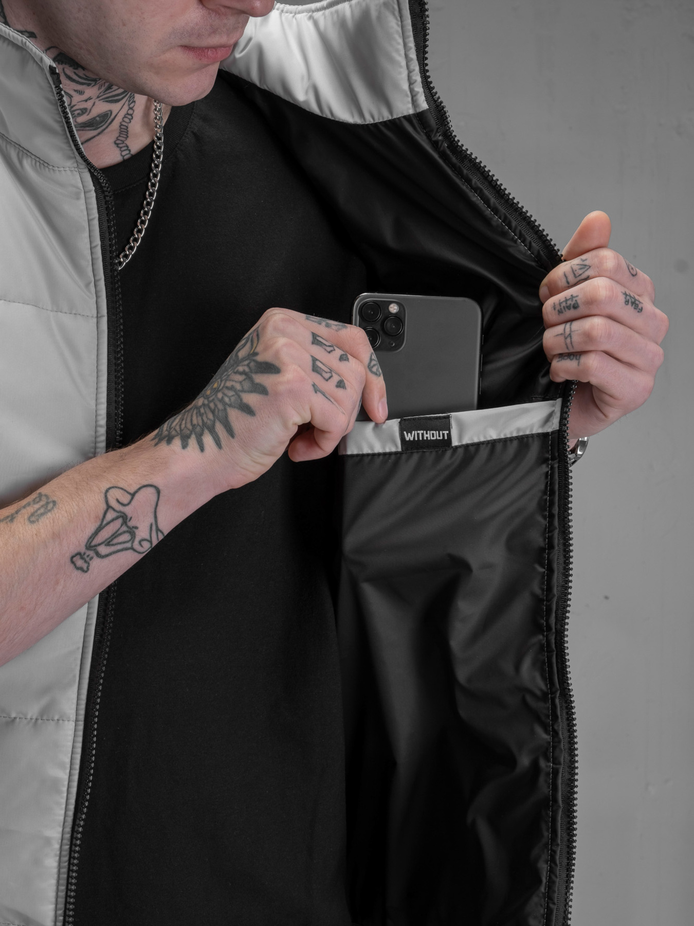 Жилет з утеплювачем Without модель 8048917 Фото