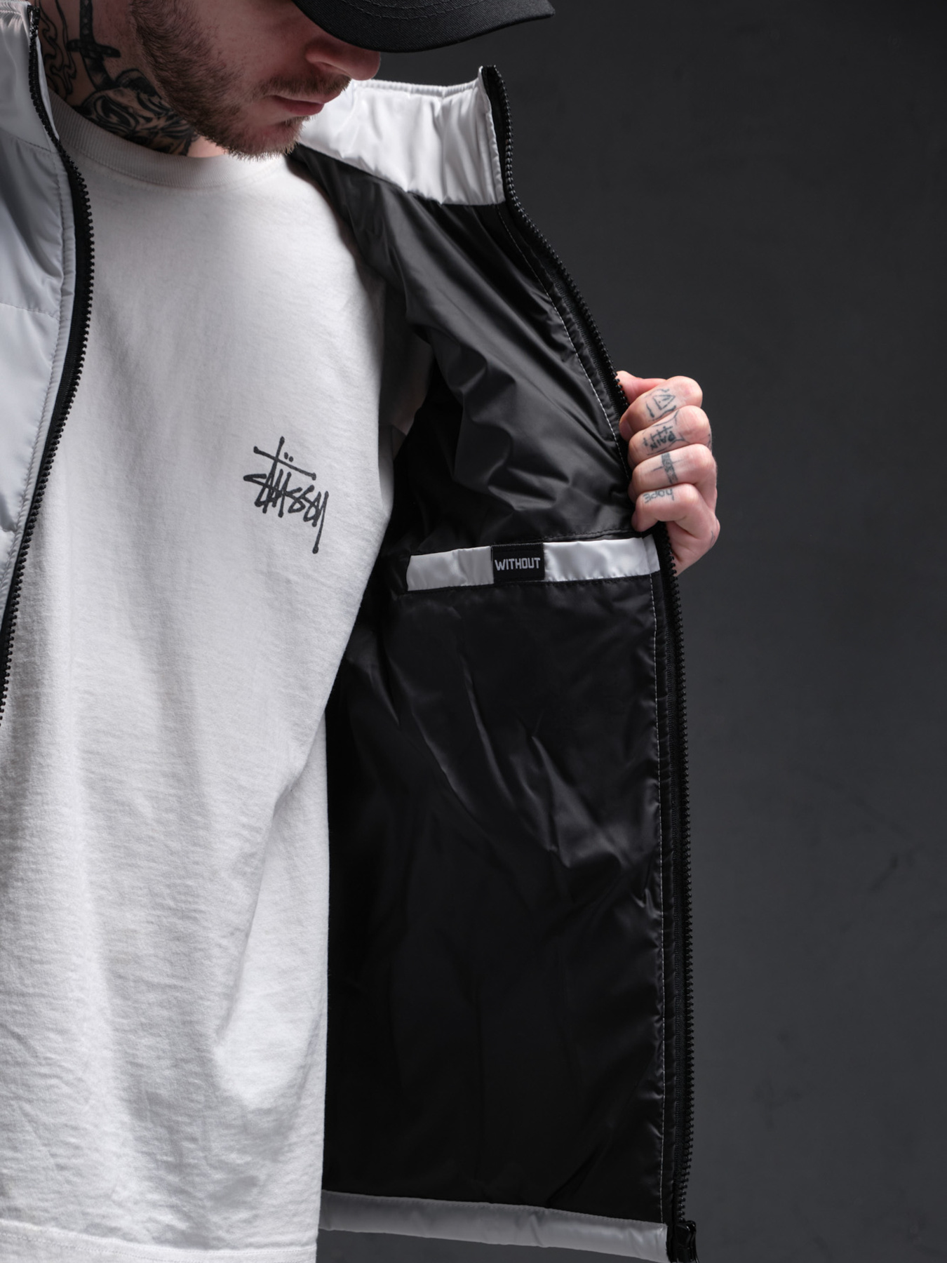 Утеплений жилет Without модель 8048917 Фото