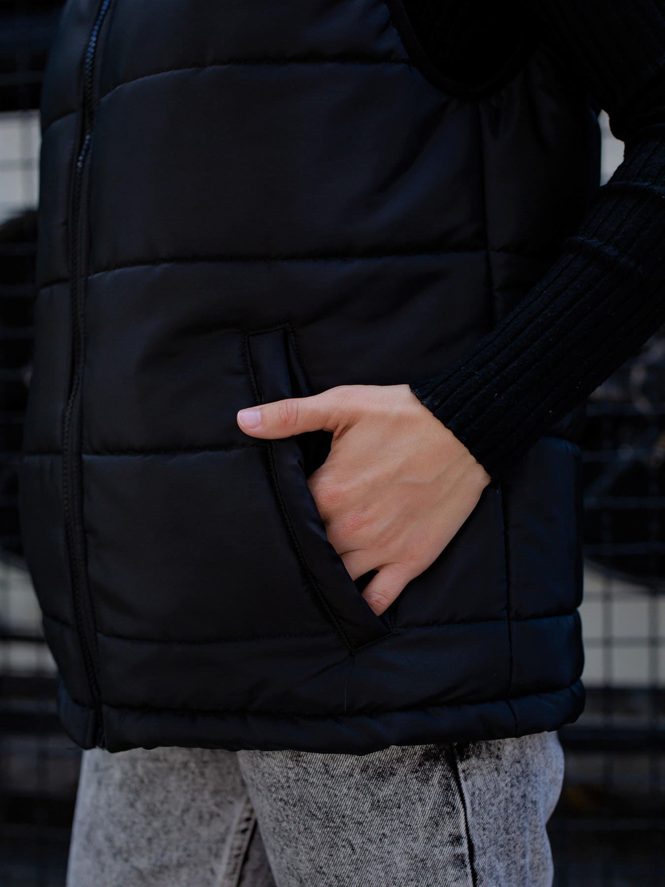 Утеплений жилет Without модель 8048781 Фото