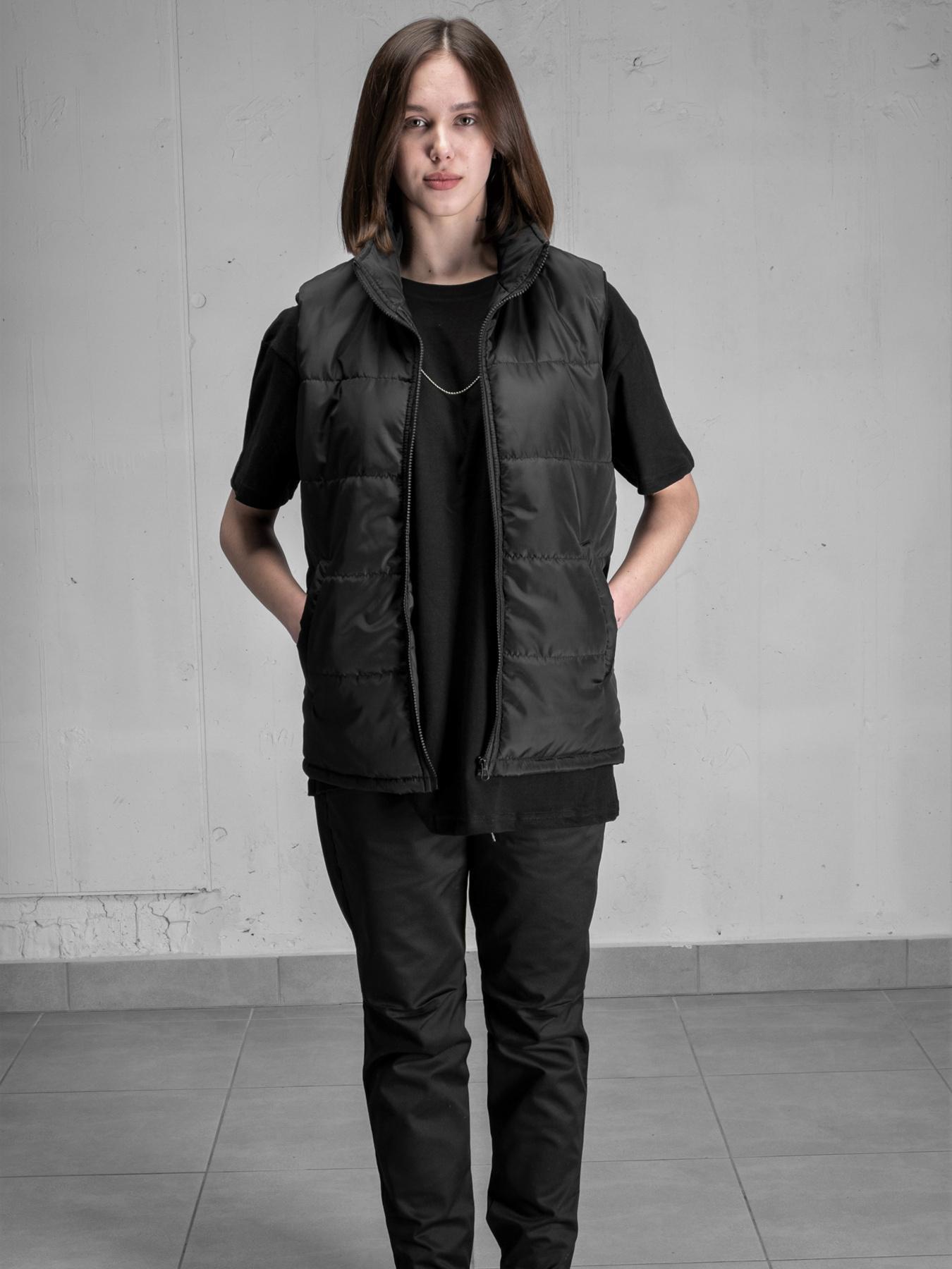 Утеплений жилет Without модель 8048916 Фото