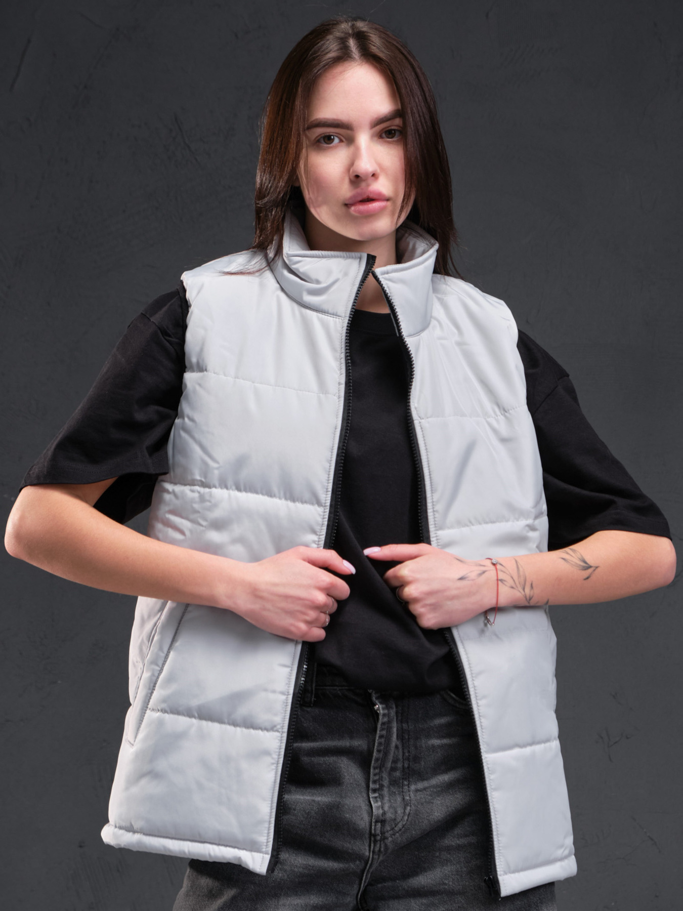 Утеплений жилет Without модель 8048918 Фото