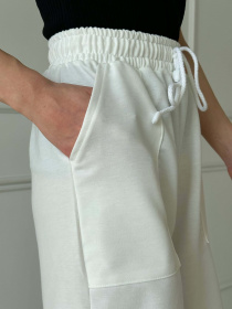 Шорты ISSA Plus модель 13820_milky Фото