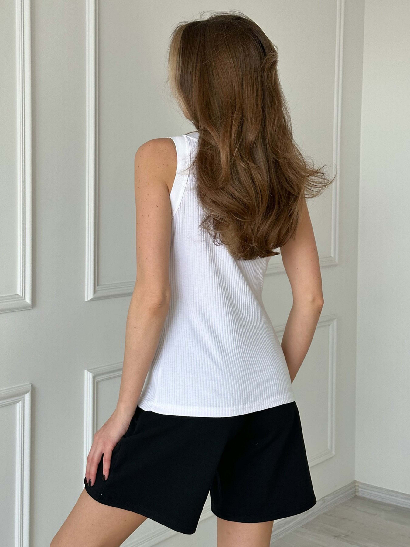 Майка ISSA Plus модель 13823_white Фото