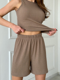 Костюм ISSA Plus модель 13825_beige Фото