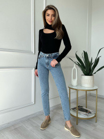 Водолазка ISSA Plus модель 13826_black Водолазка ISSA Plus модель 13826_black Фото