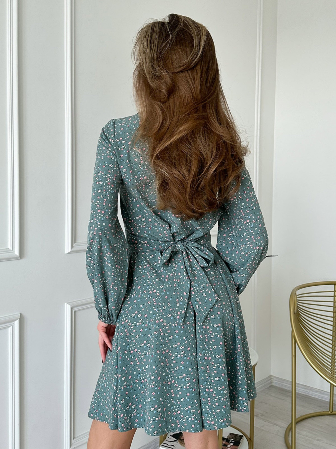 Платье мини ISSA Plus модель 13831_multicolor Фото