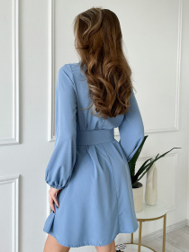 Платье мини ISSA Plus модель 13832_lightblue Фото