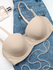 Бюстгальтер ISSA Plus модель BL2-696_beige Бюстгальтер ISSA Plus модель BL2-696_beige Фото