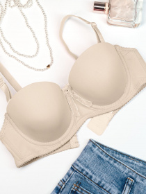 Бюстгальтер ISSA Plus модель BL2-696_beige Бюстгальтер ISSA Plus модель BL2-696_beige Фото