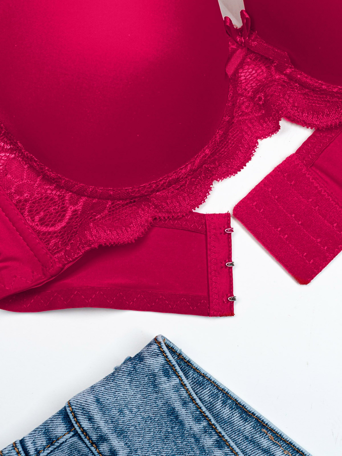 Бюстгальтер ISSA Plus модель BL2-702_burgundy Фото