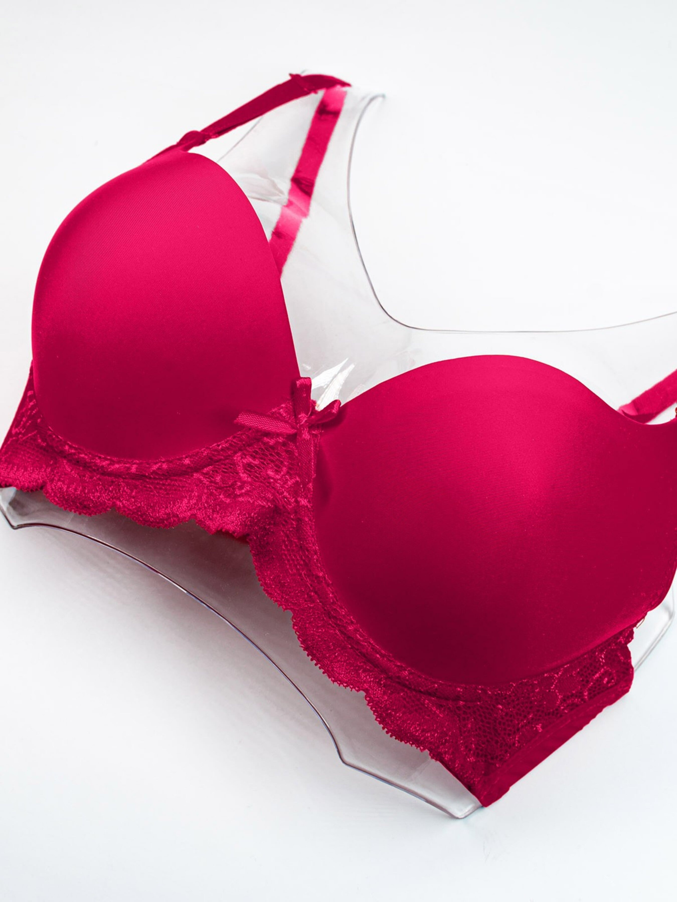 Бюстгальтер ISSA Plus модель BL2-702_burgundy Фото