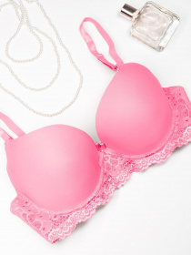 Бюстгальтер ISSA Plus модель BL2-702_pink Фото