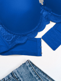 Бюстгальтер ISSA Plus модель BL2-702_blue Фото