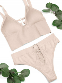 Комплект білизни ISSA Plus модель BL2-738_beige Фото