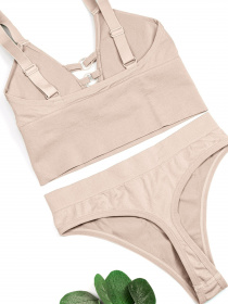 Комплект білизни ISSA Plus модель BL2-738_beige Фото