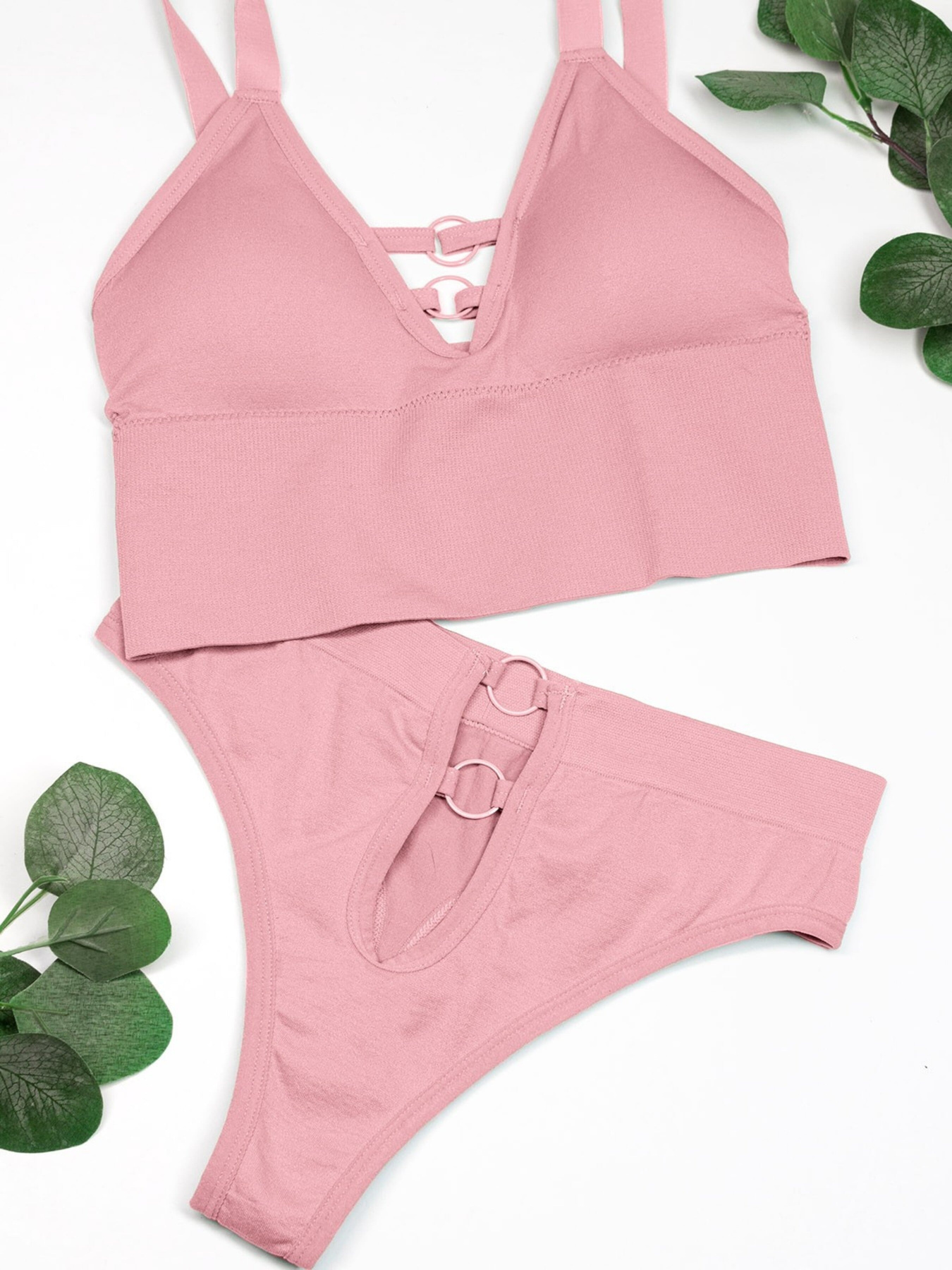 Комплект білизни ISSA Plus модель BL2-738_pink Фото