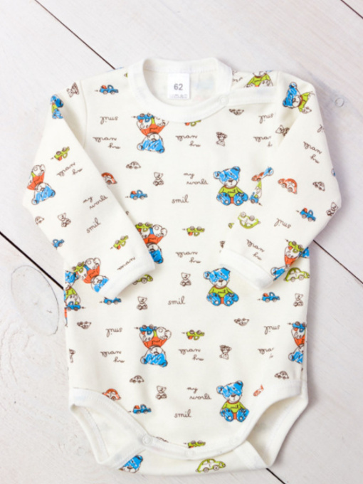 Боди для младенцев Носи своє модель 5010-016-4-molochnij-vedmedik Фото
