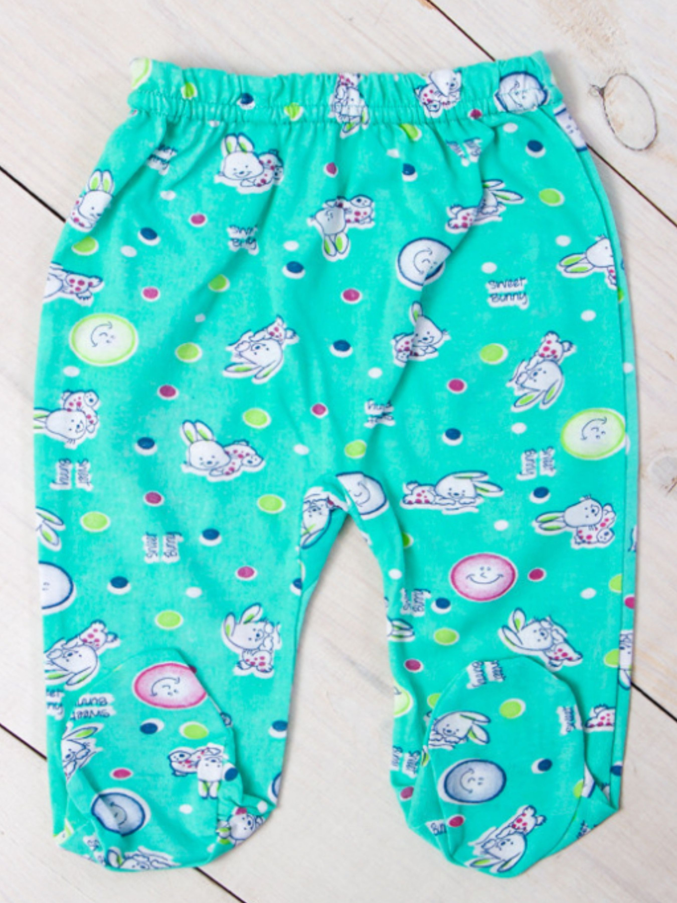 Повзунки Носи своє модель 5033-002-5-zajka-mentol Фото