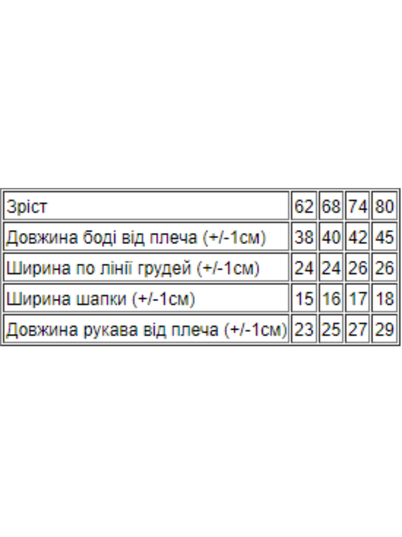 Комплект для немовлят Носи своє модель 5053-023-33-4-chervonij-mishka Фото