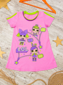 Платье мини Носи своє модель 6054-001-33-rozhevij-lola Фото