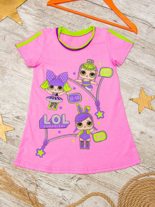 Сукня міні Носи своє Модель 6054-001-33-rozhevij-lola Фото