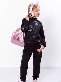 Спортивный костюм Носи своє модель 6063-057-33-2-chornij Фото