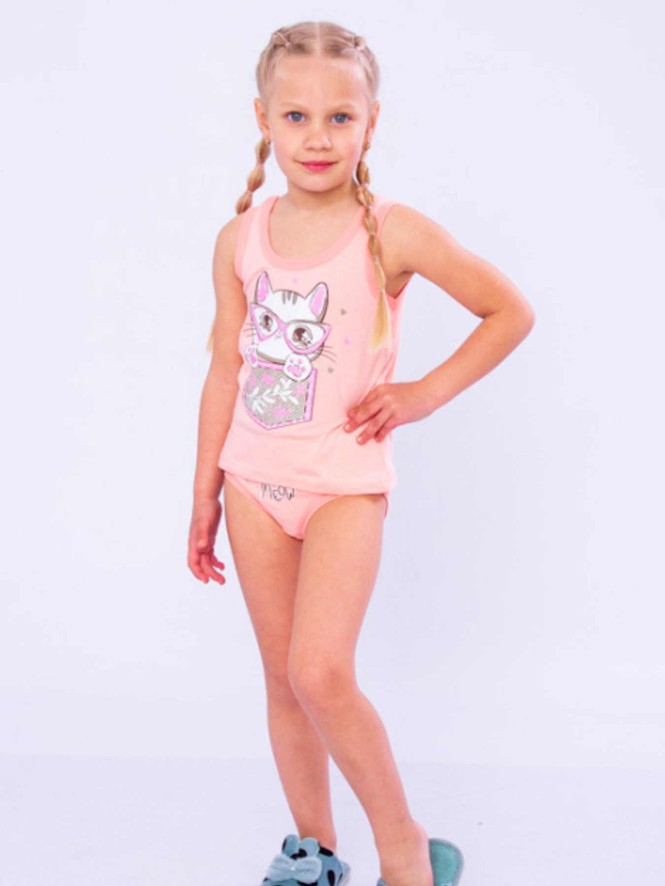 Комплект белья Носи своє модель 6087-001-33-persik Фото