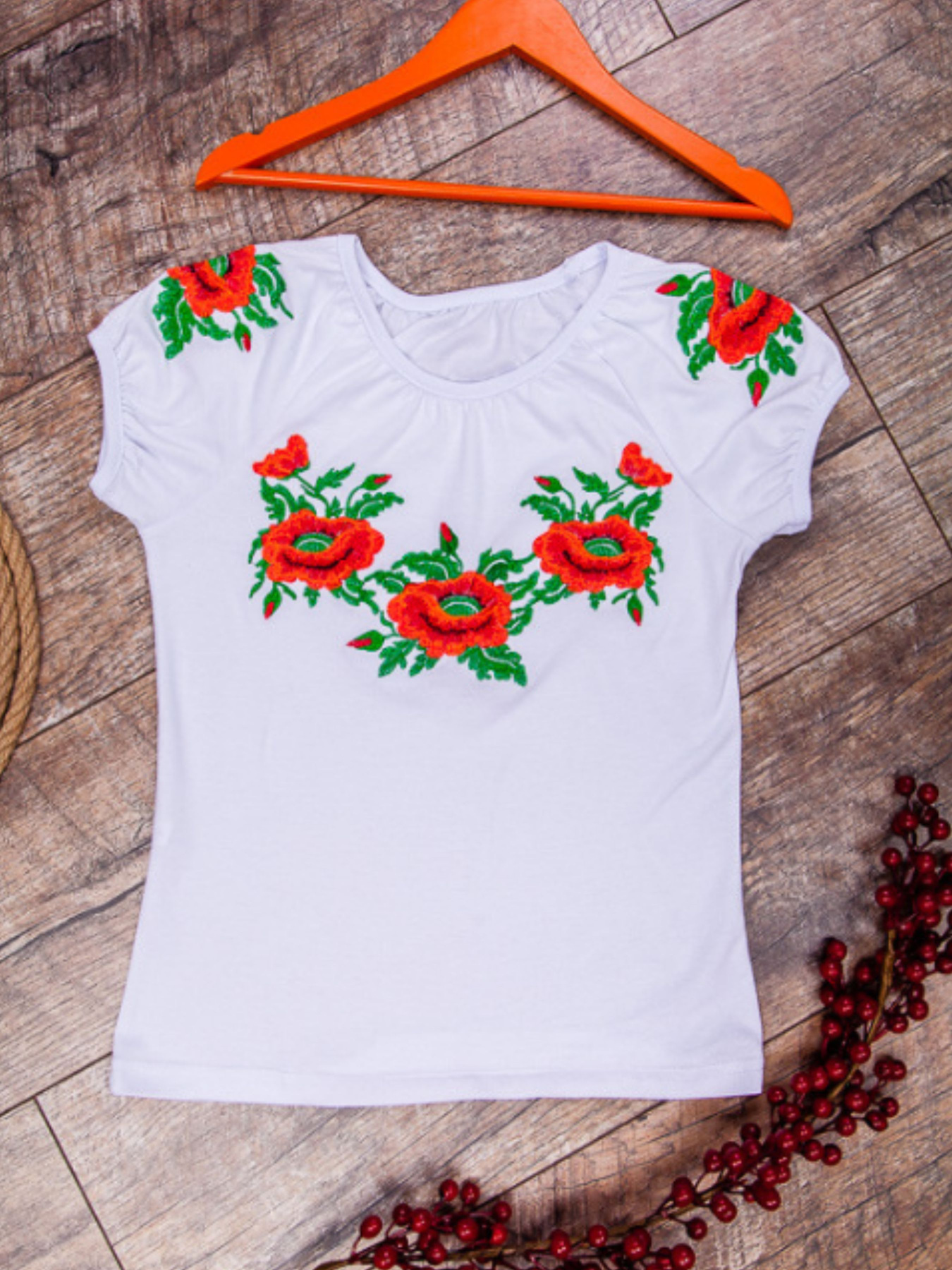 Вышитая рубашка Носи своє модель 6111-038-22-maki Фото