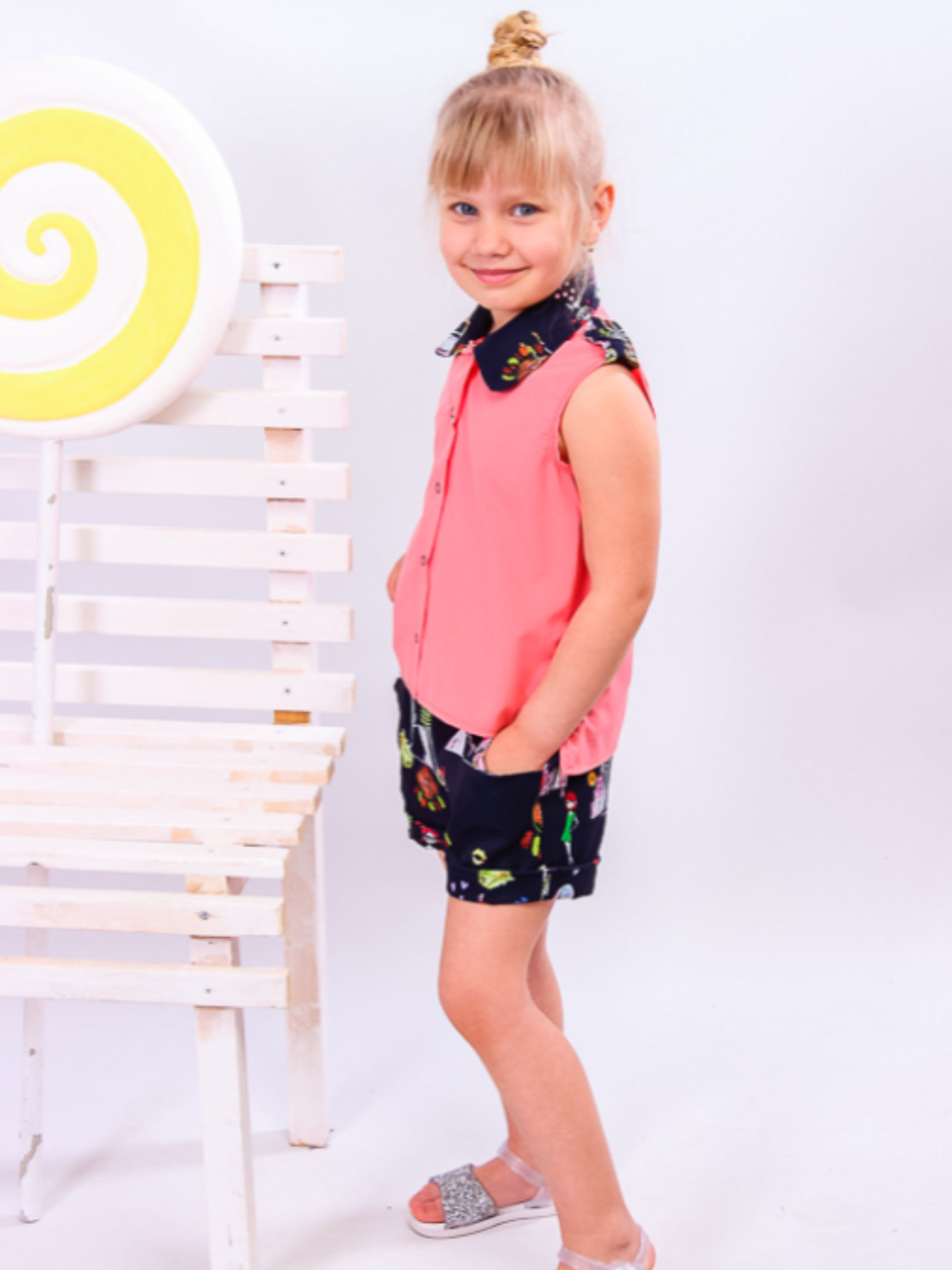 Повсякденний костюм Носи своє модель 6115-078-koral Повсякденний костюм Носи своє модель 6115-078-koral Фото