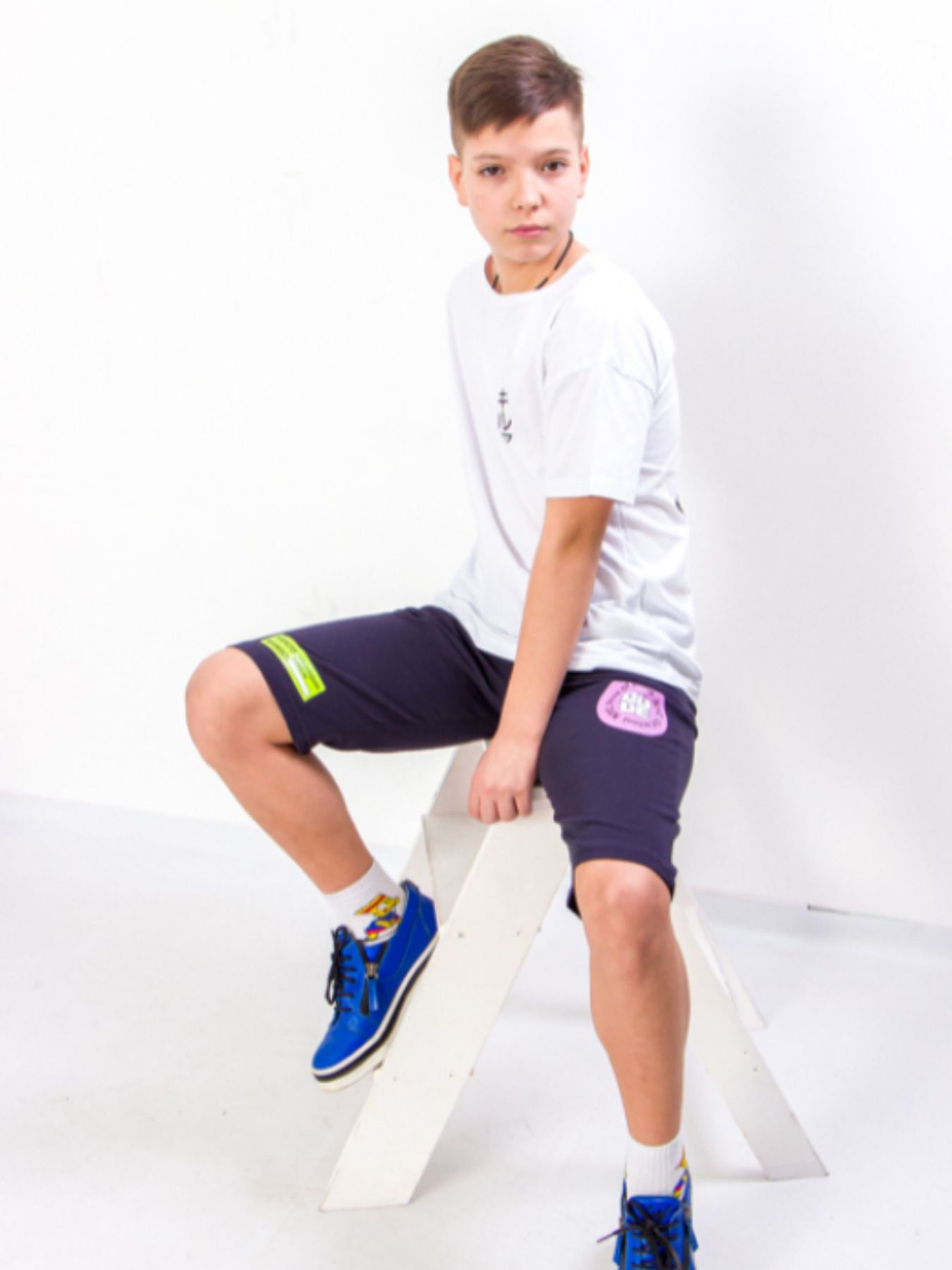 Шорты Носи своє модель 6208-001-33-chornilxno-sinj-nyc Фото