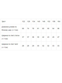 Брюки классические Носи своє модель 6214-080-chornilxno-sinj Фото