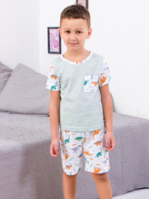 Пижама Носи своє модель 6250-002-1-dinozavr-na-blomu Фото