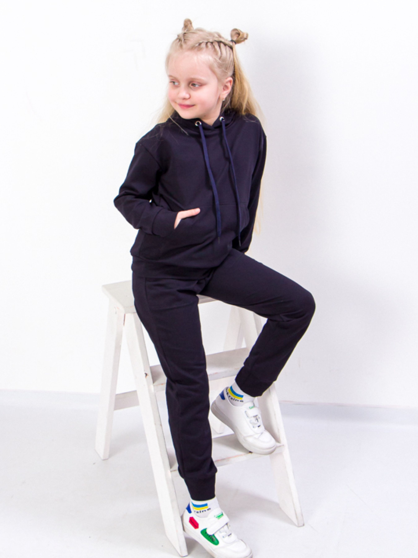 Спортивний костюм Носи своє модель 6369-057-5-chornilxno-sinj Фото