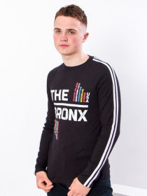 Лонгслів Носи своє модель 8009-015-33-chornij Фото