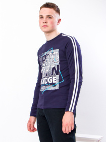 Лонгслив Носи своє модель 8009-015-33-chornilxno-sinj Фото