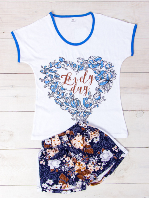 Піжама Носи своє модель 8072-002-33-kvtka-korichnevij Фото