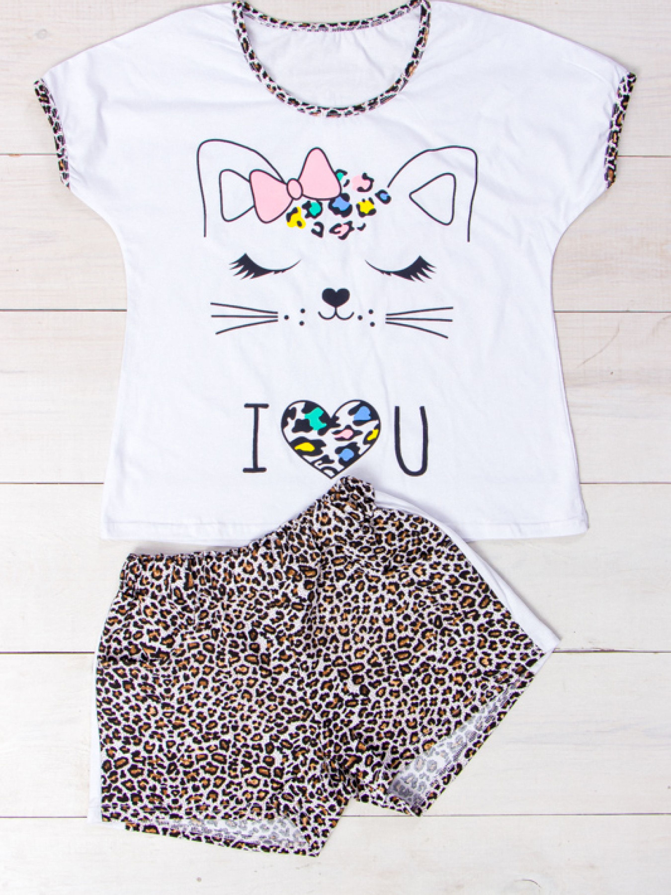 Пижама Носи своє модель 8072-002-33-leopard-korichnevij Фото