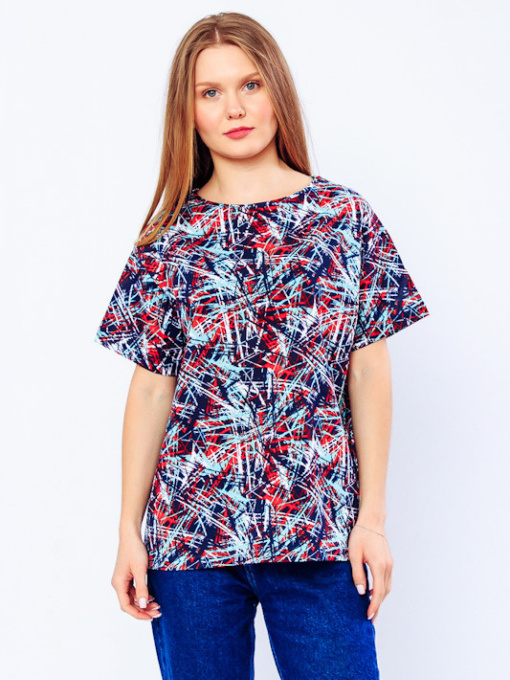 Футболка Носи своє модель 8127-002-smuzhki-na-t-sinxomu Фото