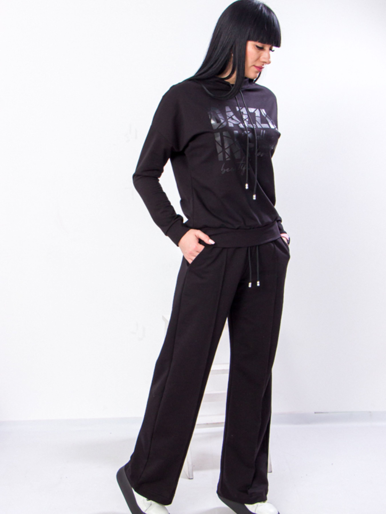 Спортивный костюм Носи своє модель 8174-057-33-chornij Фото