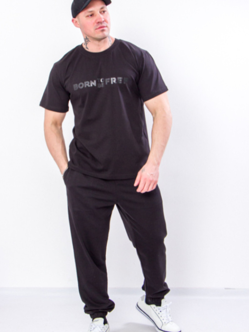 Брюки повседневные Носи своє модель 8338-057-chornij Фото